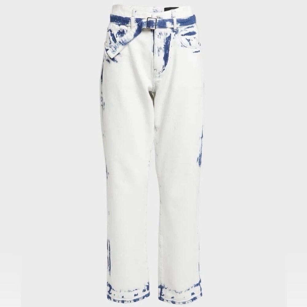 Proenza Schouler Women's Ellsworth Belted Crop Jeans